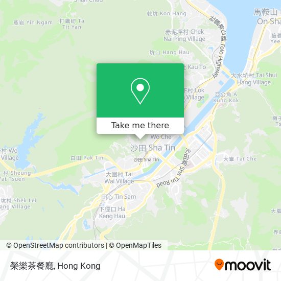 榮樂茶餐廳 map