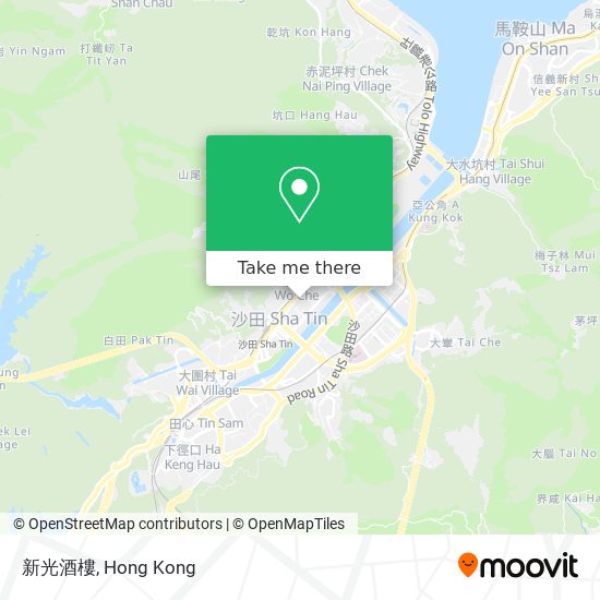 新光酒樓 map