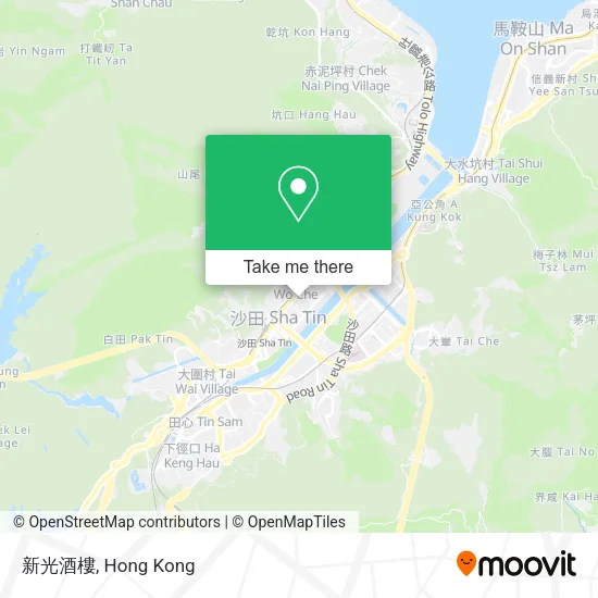 新光酒樓 map