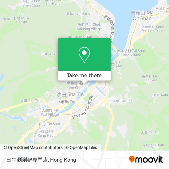 日牛涮涮鍋專門店 map