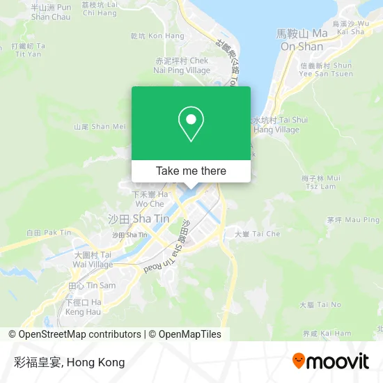 彩福皇宴 map