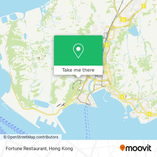 Fortune Restaurant map