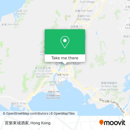置樂東城酒家 map