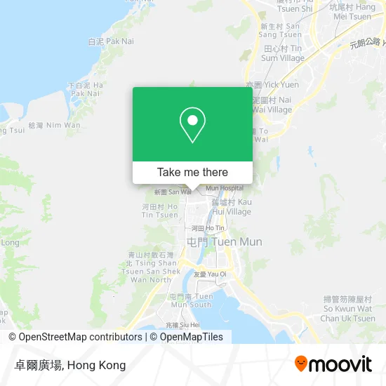 卓爾廣場地圖