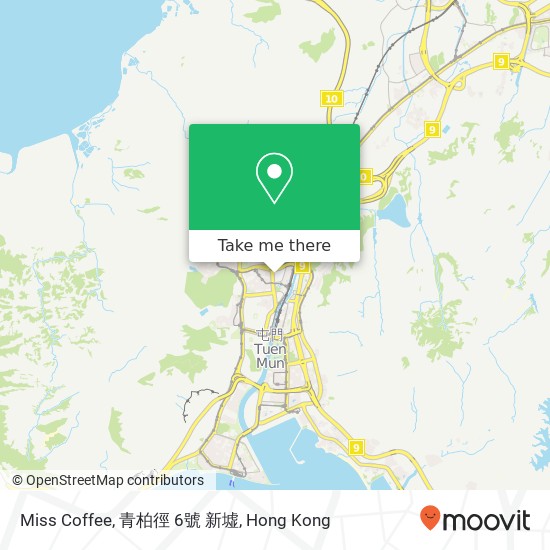 Miss Coffee, 青柏徑 6號 新墟 map