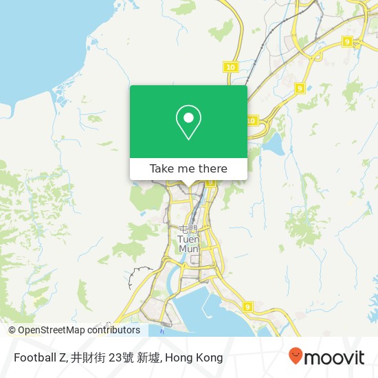 Football Z, 井財街 23號 新墟 map
