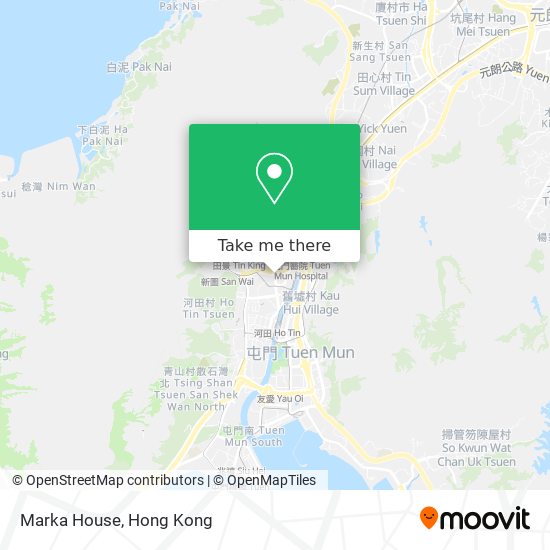 Marka House map