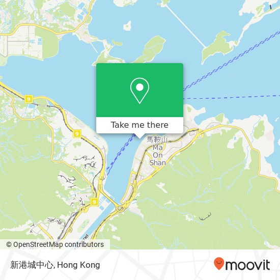 新港城中心 map