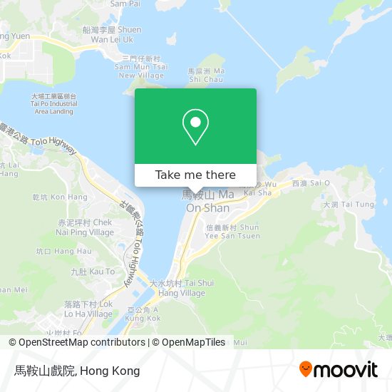 馬鞍山戲院 map