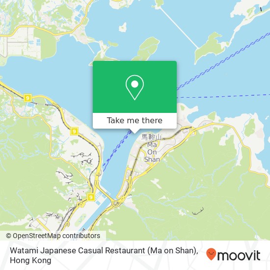Watami Japanese Casual Restaurant (Ma on Shan), 鞍祿街 18號 馬鞍山 map