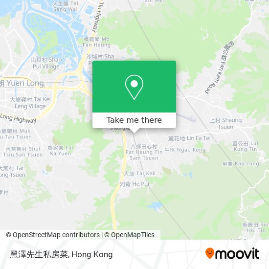 黑澤先生私房菜 map