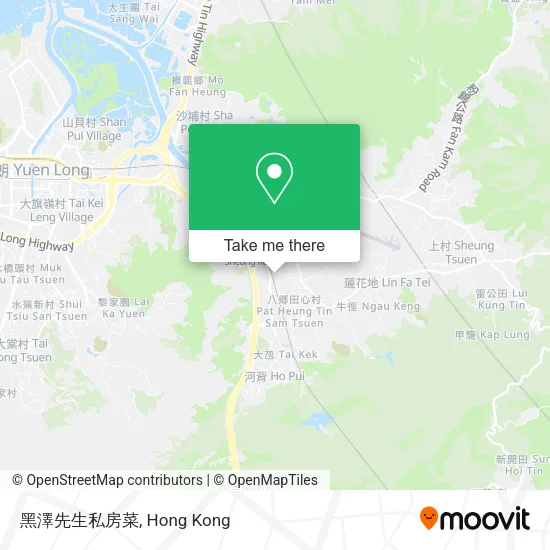 黑澤先生私房菜 map