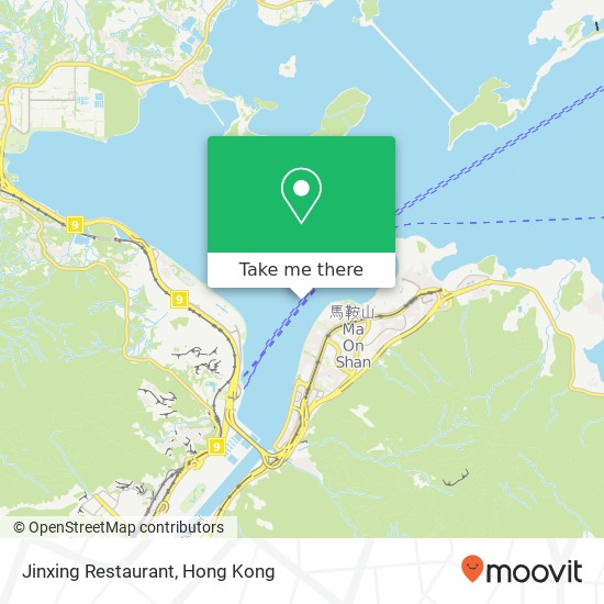 Jinxing Restaurant, 鞍駿街 11號 馬鞍山地圖