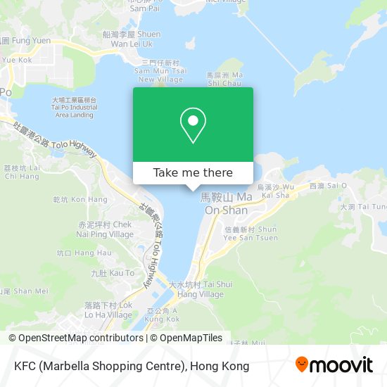 KFC (Marbella Shopping Centre) map