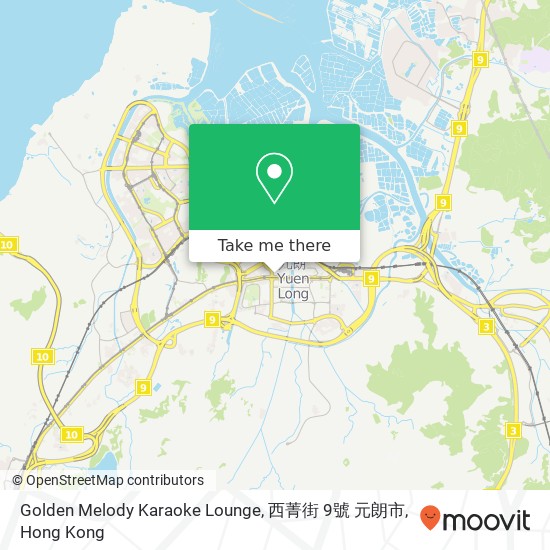 Golden Melody Karaoke Lounge, 西菁街 9號 元朗市 map