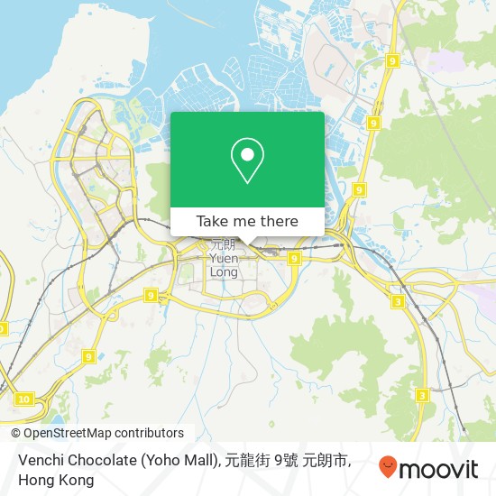 Venchi Chocolate (Yoho Mall), 元龍街 9號 元朗市 map