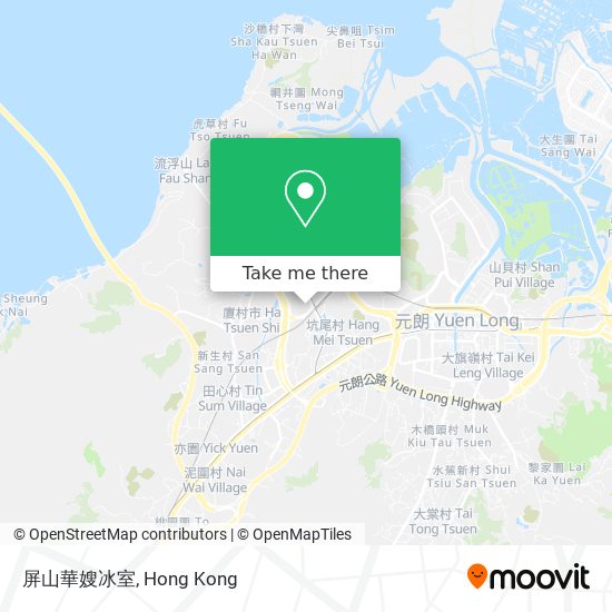 屏山華嫂冰室地圖