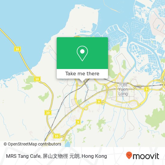 MRS Tang Cafe, 屏山文物徑 元朗 map