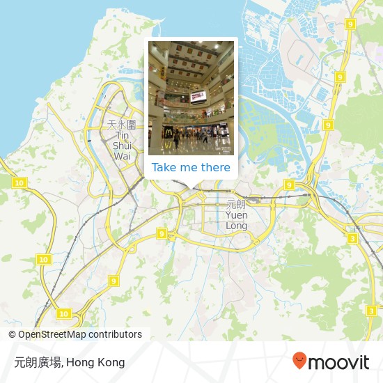 元朗廣場 map