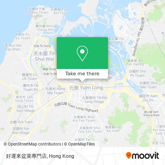 好運來盆菜專門店 map