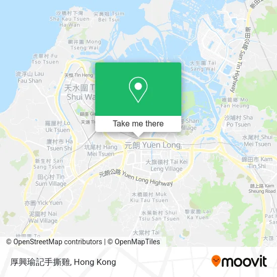 厚興瑜記手撕雞 map