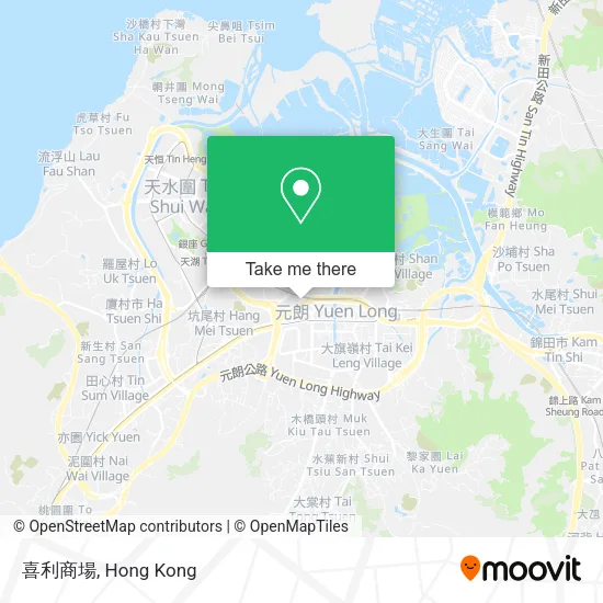 喜利商場 map