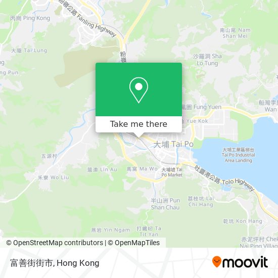 富善街街市 map