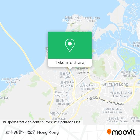 嘉湖新北江商場 map