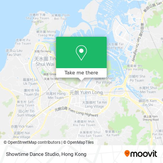 Showtime Dance Studio map