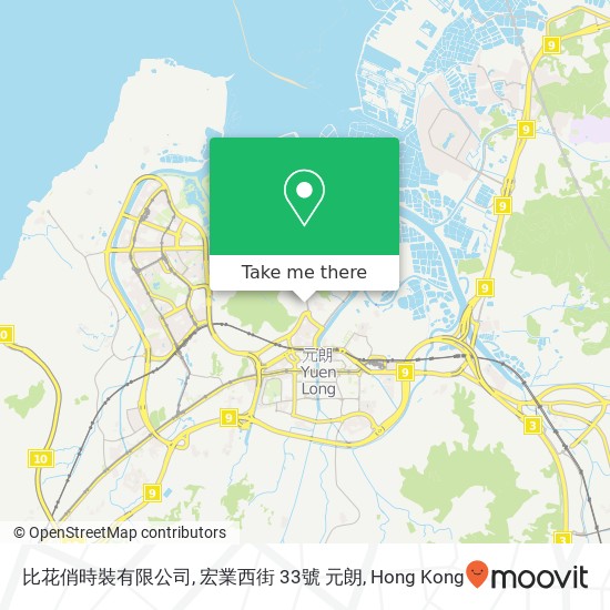 比花俏時裝有限公司, 宏業西街 33號 元朗 map