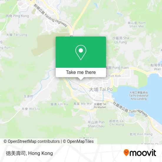 德美壽司地圖