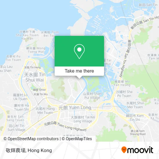 敬輝農場 map