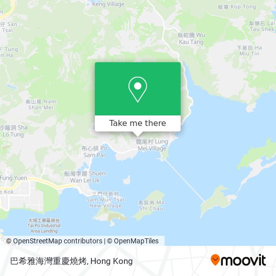巴希雅海灣重慶燒烤 map