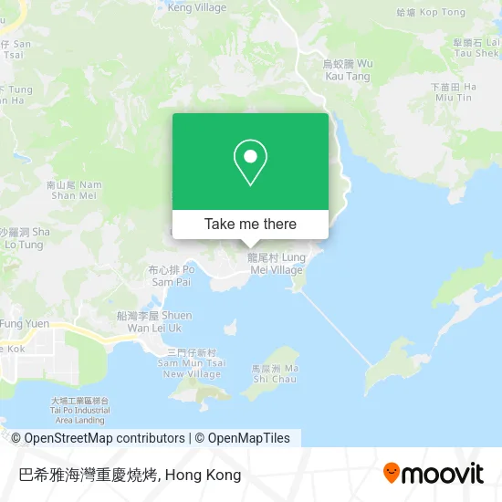 巴希雅海灣重慶燒烤地圖