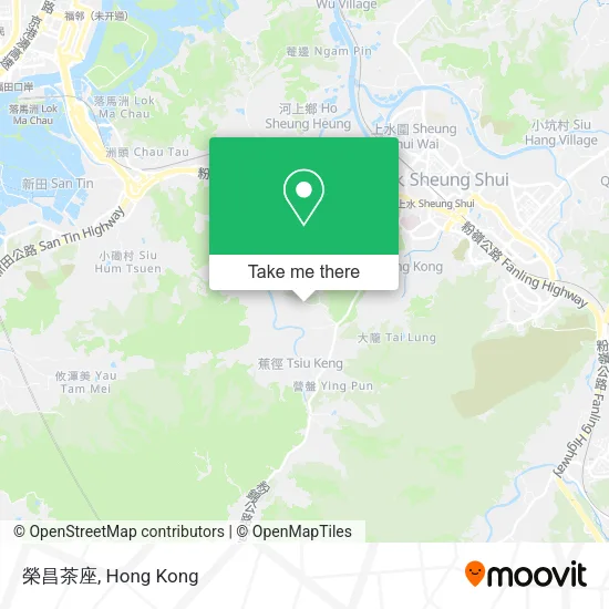 榮昌茶座 map