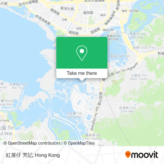 紅屋仔 芳記 map