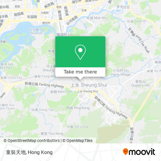 童裝天地 map