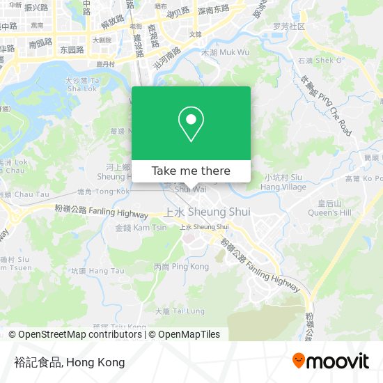 裕記食品 map