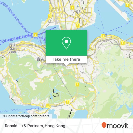 Ronald Lu & Partners map