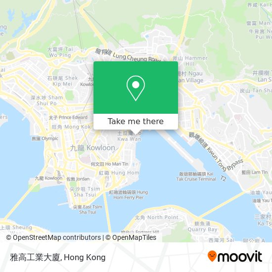 雅高工業大廈 map