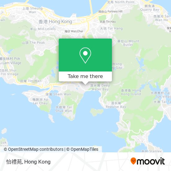 怡禮苑 map