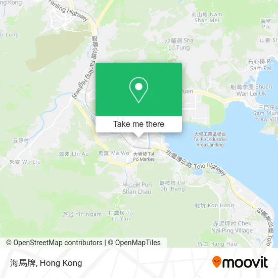 海馬牌地圖