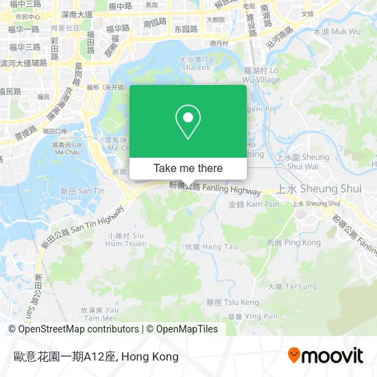 歐意花園一期A12座 map