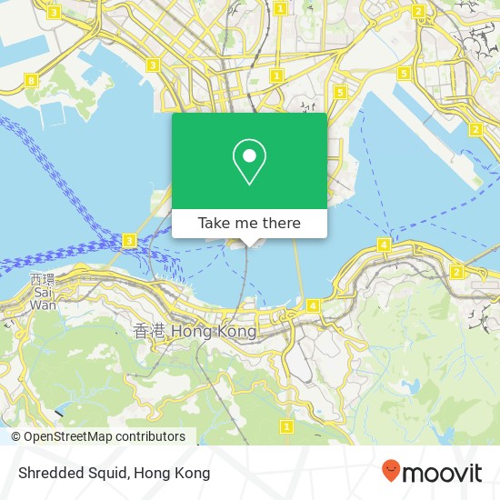 Shredded Squid map