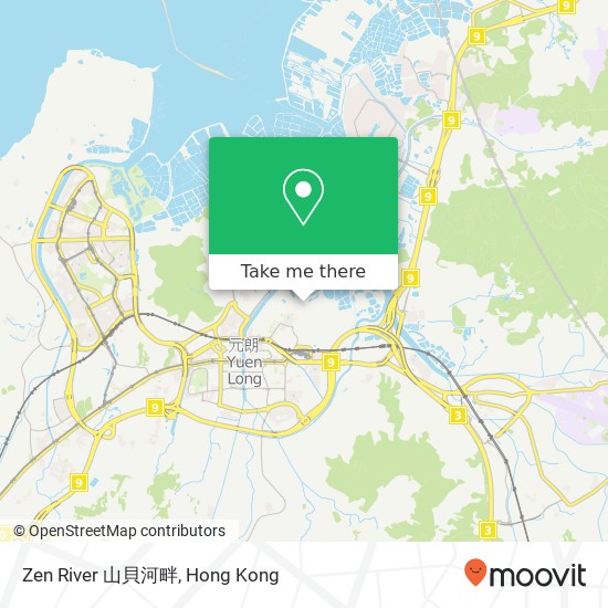 Zen River 山貝河畔 map