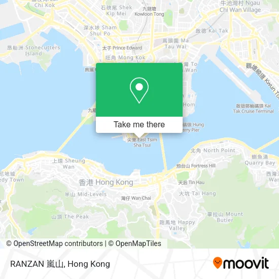 RANZAN 嵐山 map