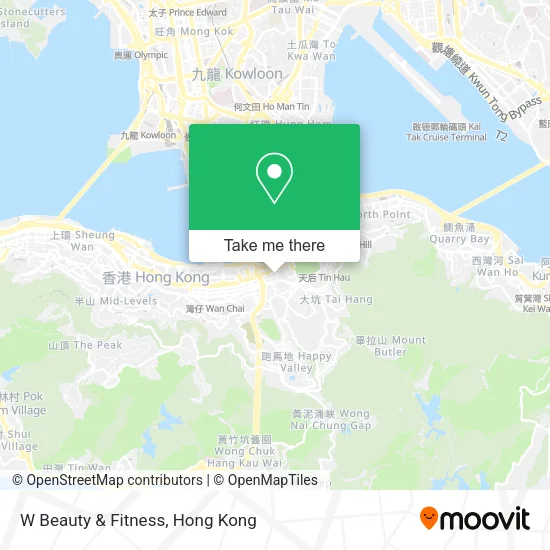 W Beauty & Fitness地圖
