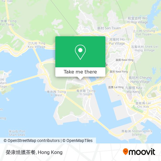 榮康燒臘茶餐 map