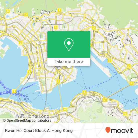 Kwun Hei Court Block A map