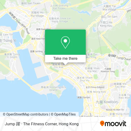 Jump 躍 · The Fitness Corner map